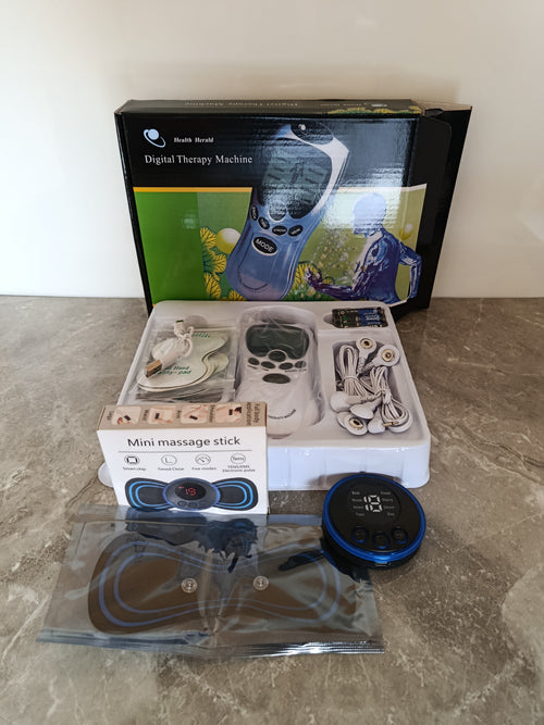 Combo RELAX– Masajeador Tens RECARGABLE+ Masajeador Mariposa
